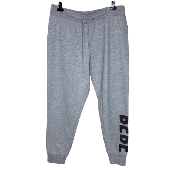 Bebe Sequin Print Jogger - Picture 1 of 3